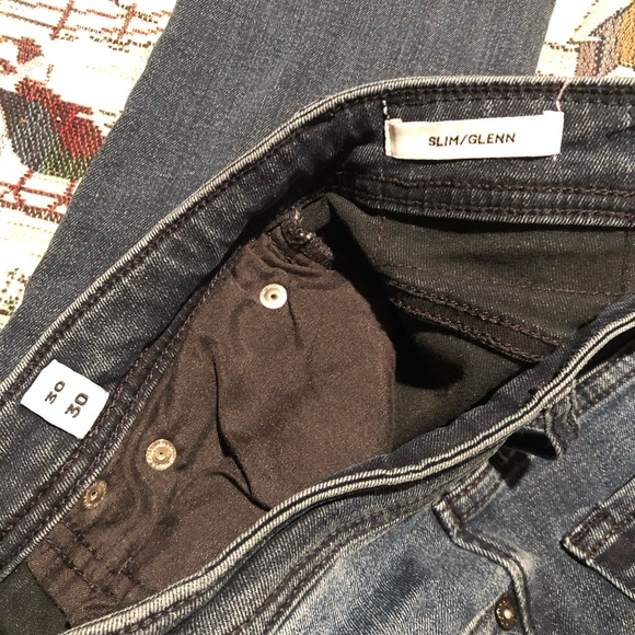 Jack & Jones Slim/Glenn Blue Jeans Mens Size 30x30 - Picture 6 of 8